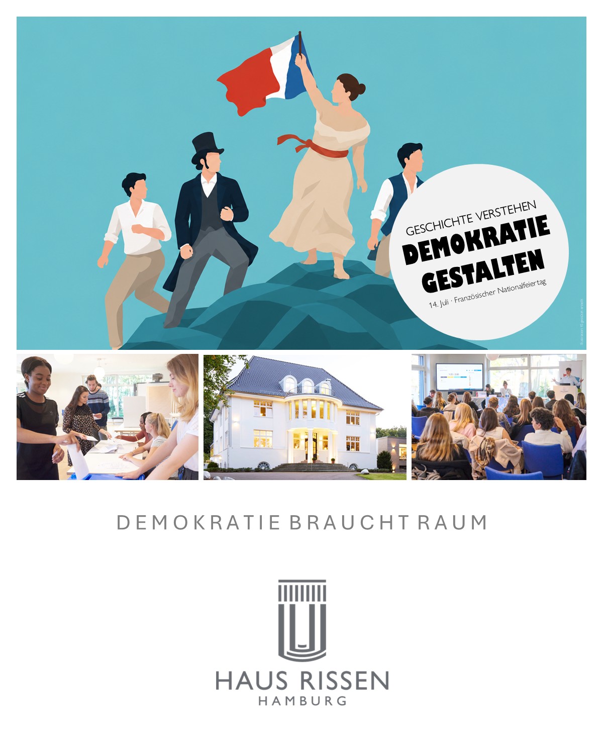 HAUSRISSEN FranzösischerNationalfeiertag