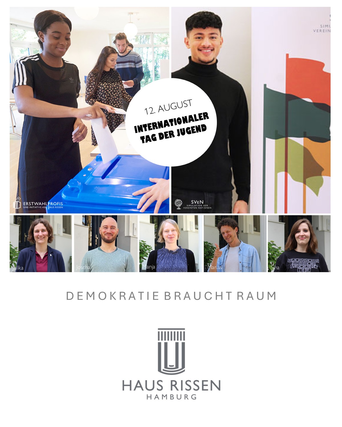 HAUS RISSEN INTERNATIONALER TAG DER JUGEND